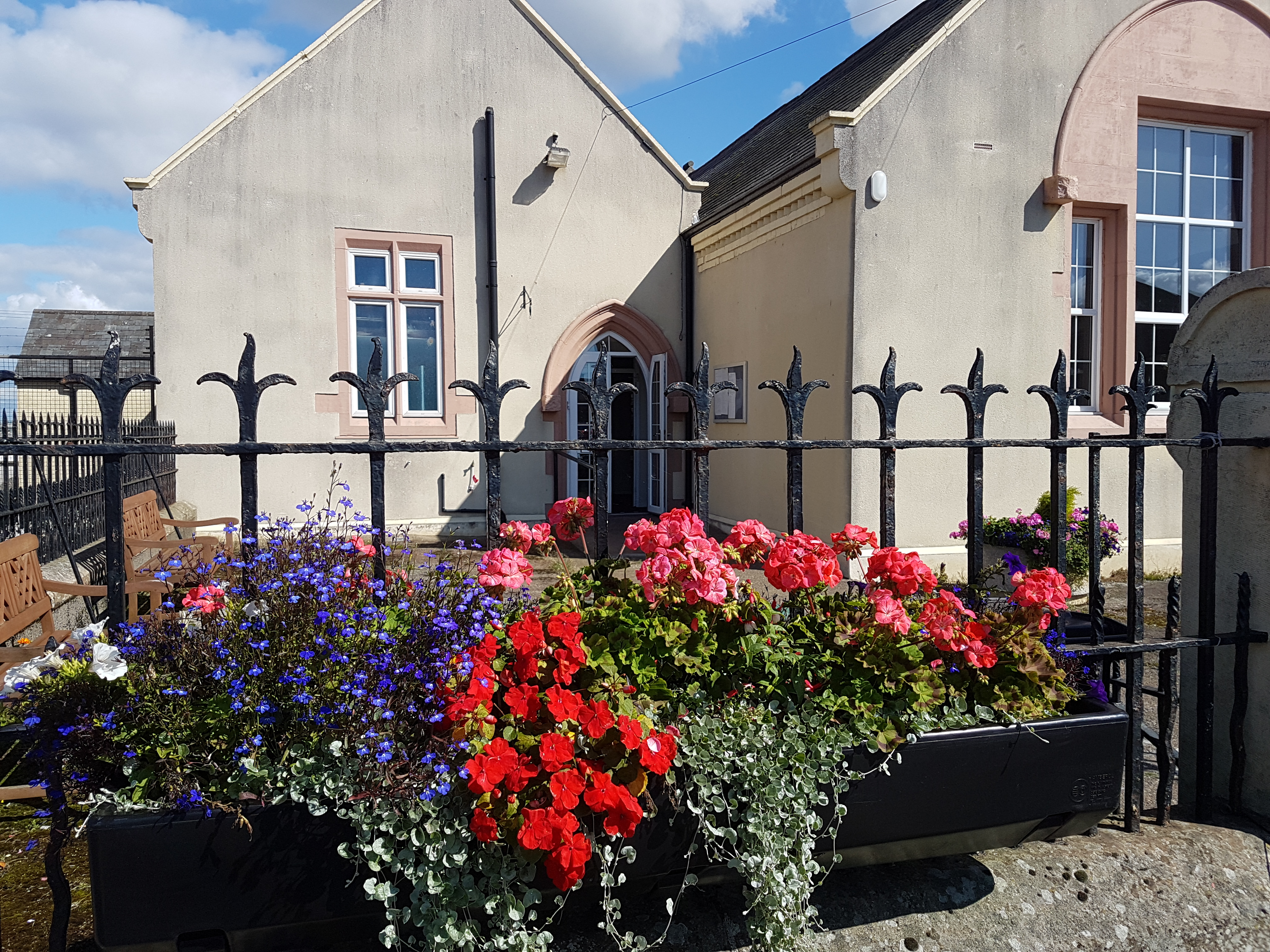 A little bit of summer at the Community Hall